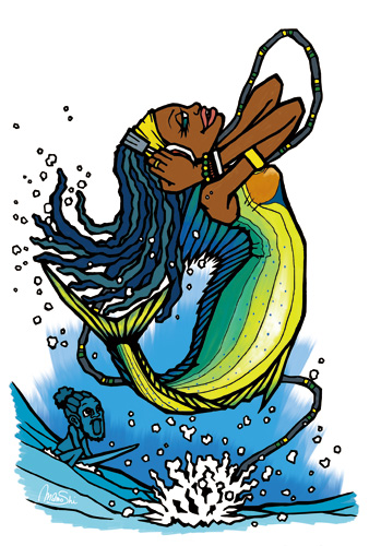Mermaid Of Caribbean