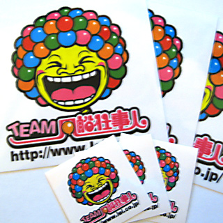 TEAM風船仕事人キャラクター・ロゴ